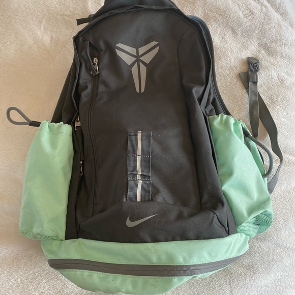 black and mint nike backpack